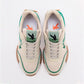 TENIS URBANO JUVENIL AMERICAN FIRE A87 BEIGE VERDE