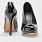 ZAPATILLA MUJER MORAMORA ADA NEGRO CHAROL