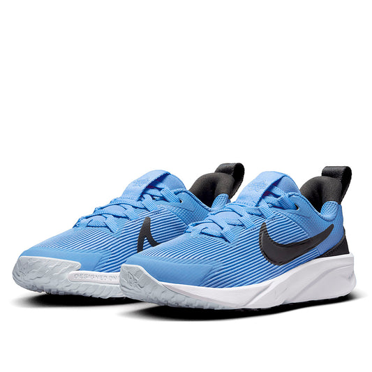 TENIS NIÑO DEPORTIVO NIKE  Star Runner 4 NN (PS) AZUL NEGRO