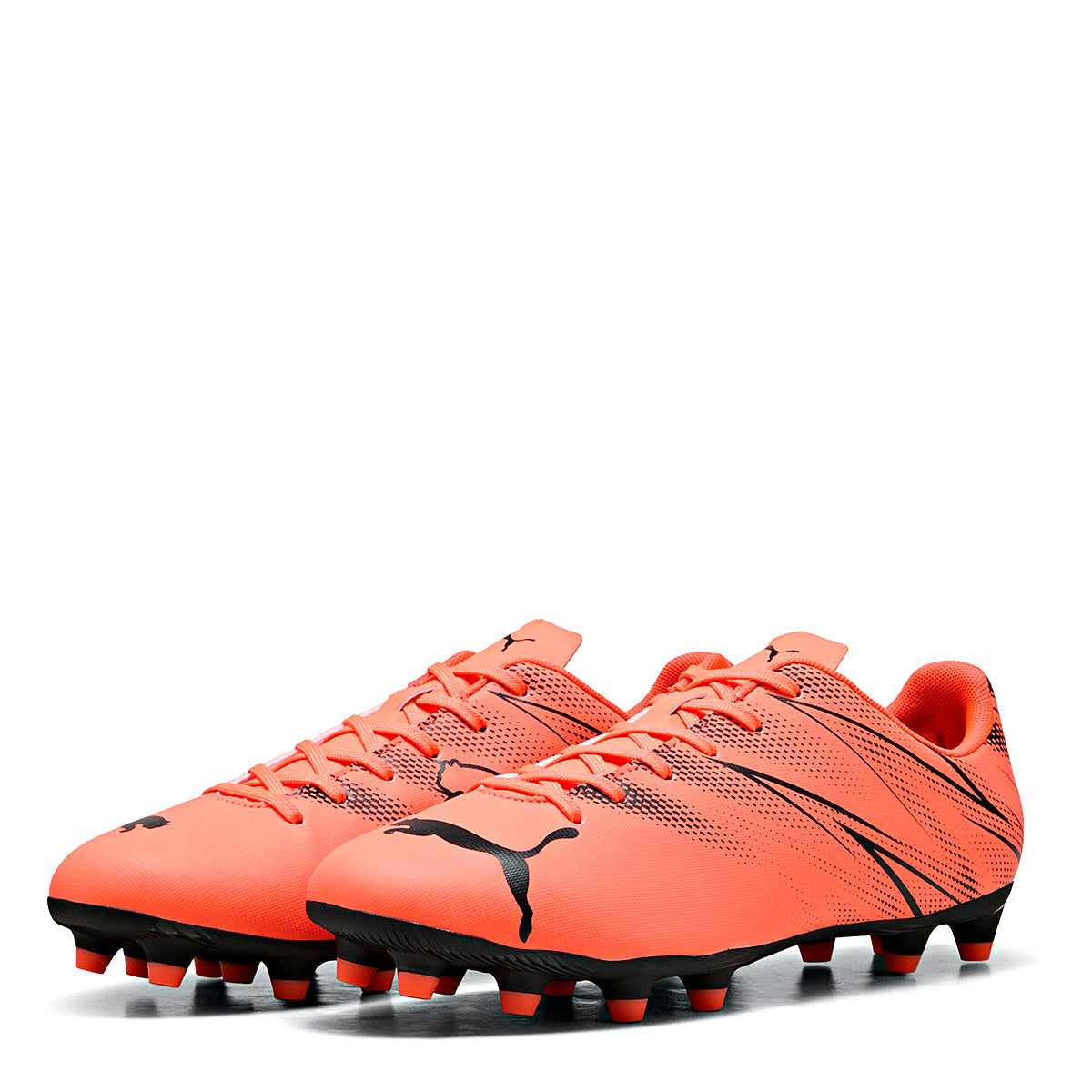TENIS DEPORTIVO HOMBRE PUMA Attacanto FG/AG NARANJA NEGRO
