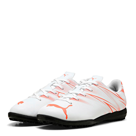 TENIS DEPORTIVO JOVEN PUMA Attacanto TT Jr BLANCO NARANJA