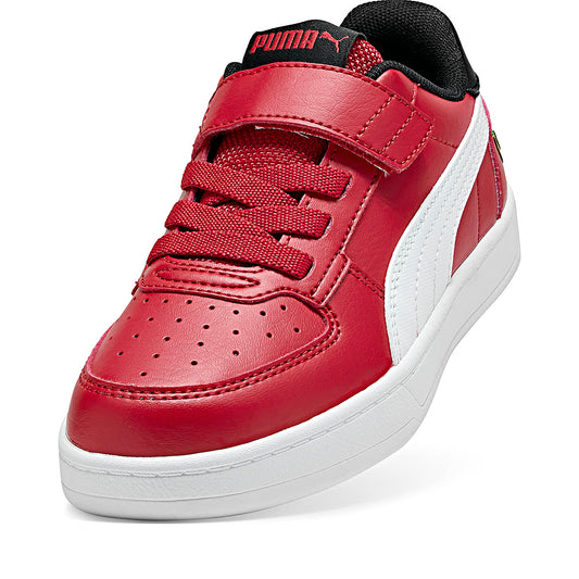 TENIS URBANO NIÑO PUMA Ferrari Caven 2.0 AC+ PS ROJO BLANCO