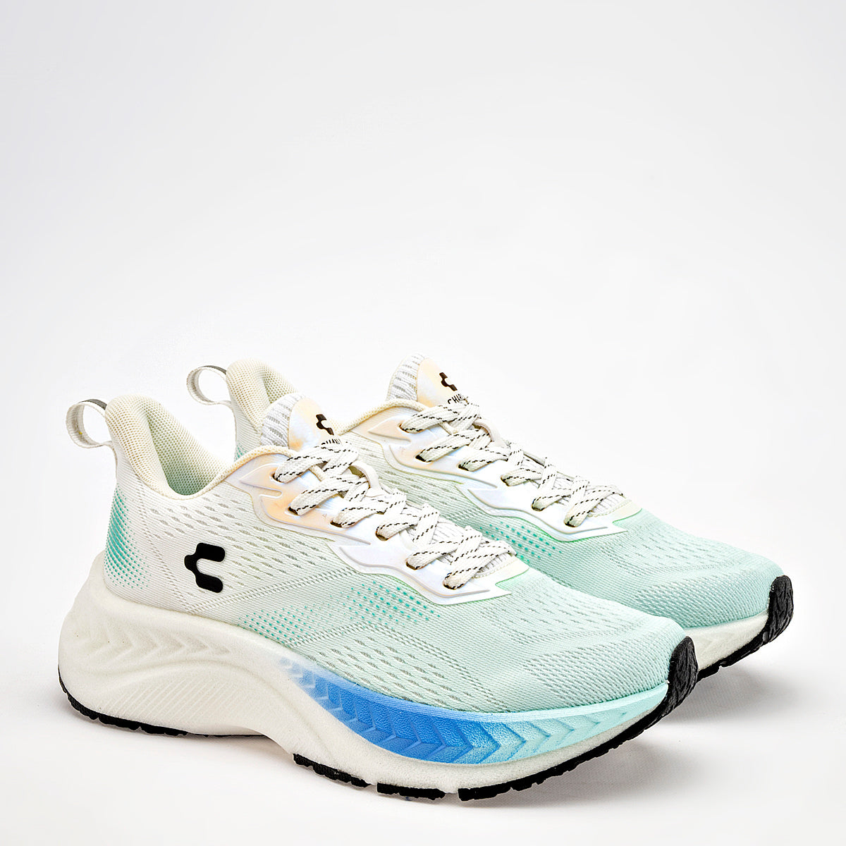 TENIS DEPORTIVO MUJER CHARLY 1043117002 VERDE BLANCO