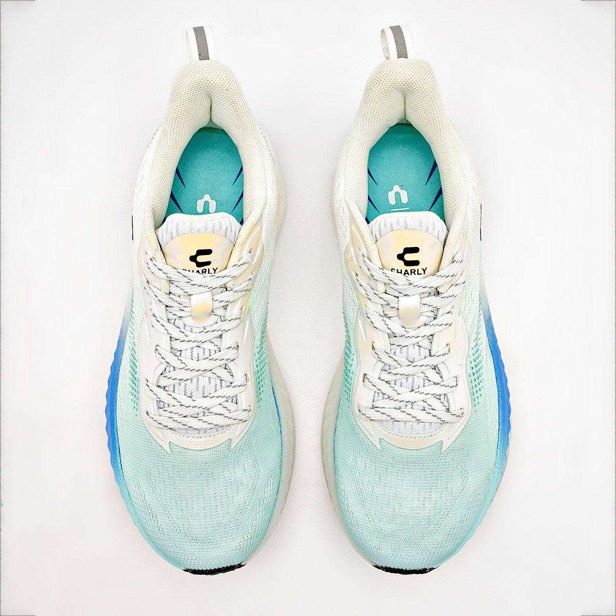 TENIS DEPORTIVO MUJER CHARLY 1043117002 VERDE BLANCO