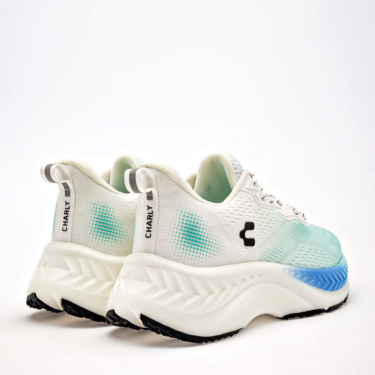 TENIS DEPORTIVO MUJER CHARLY 1043117002 VERDE BLANCO