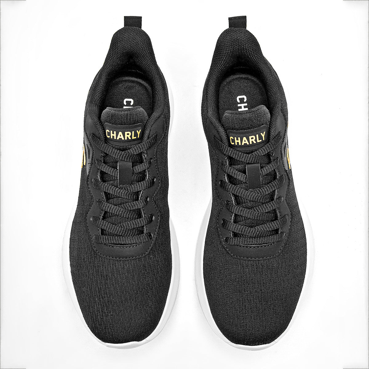 TENIS DEPORTIVO MUJER CHARLY 1043151002 NEGRO ORO