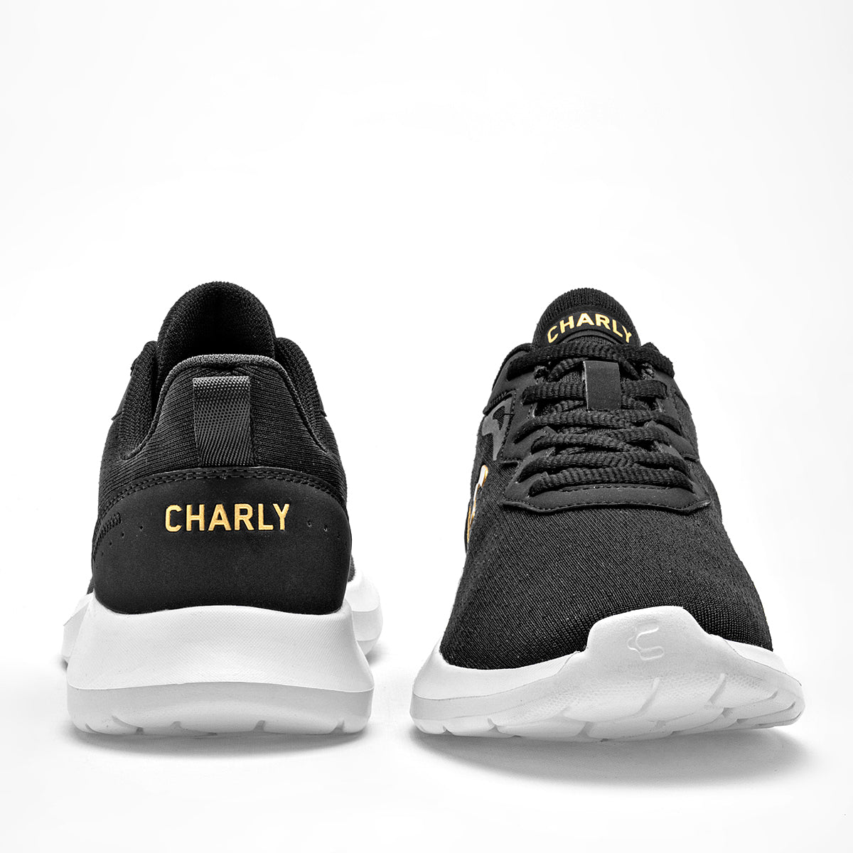 TENIS DEPORTIVO MUJER CHARLY 1043151002 NEGRO ORO