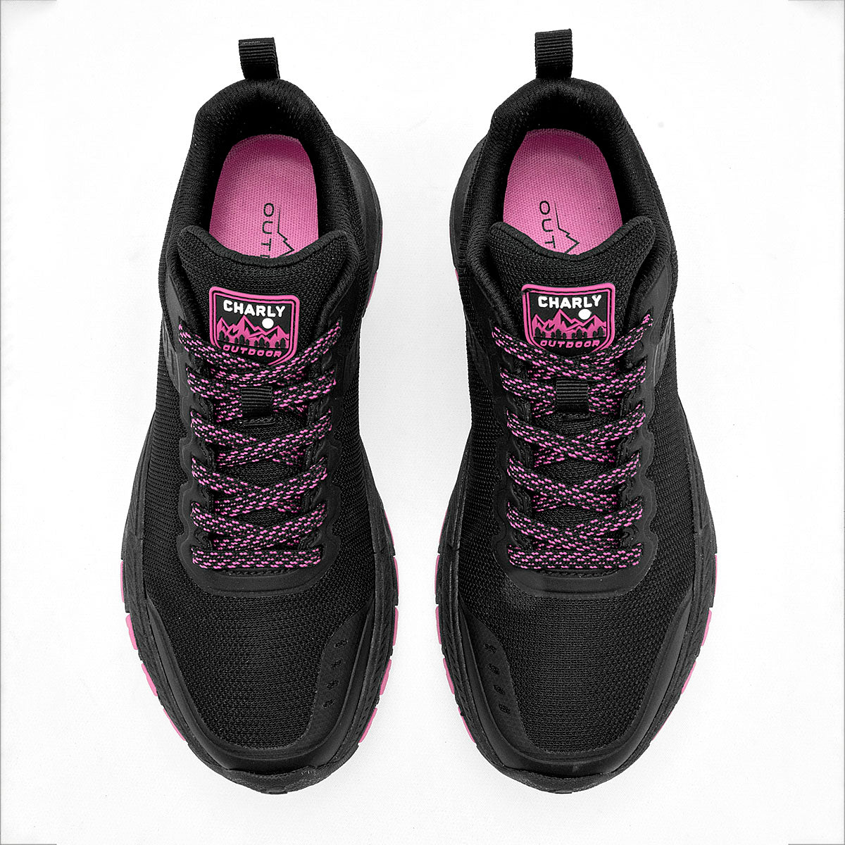 ZAPATO HIKING MUJER CHARLY 1043153002 NEGRO