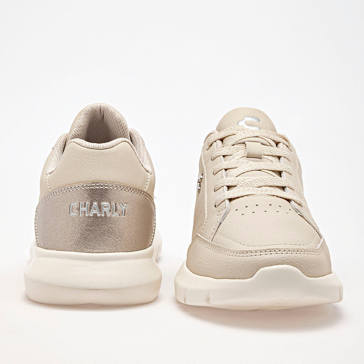 TENIS URBANO MUJER CHARLY 1043154002 BEIGE