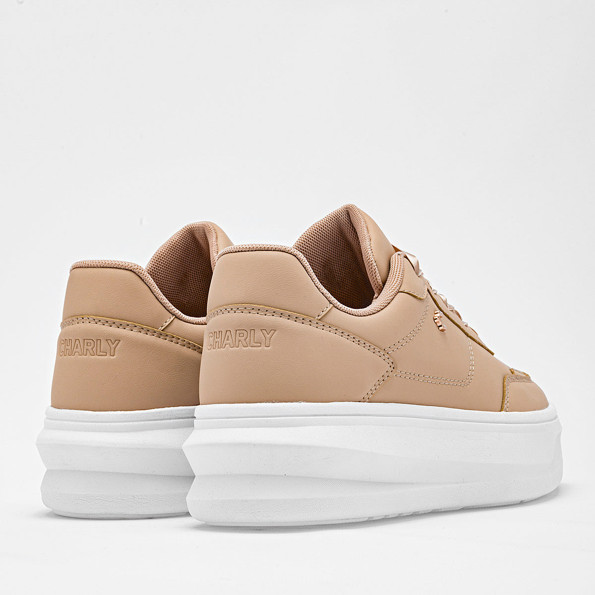 TENIS URBANO MUJER CHARLY 1043160001 BEIGE
