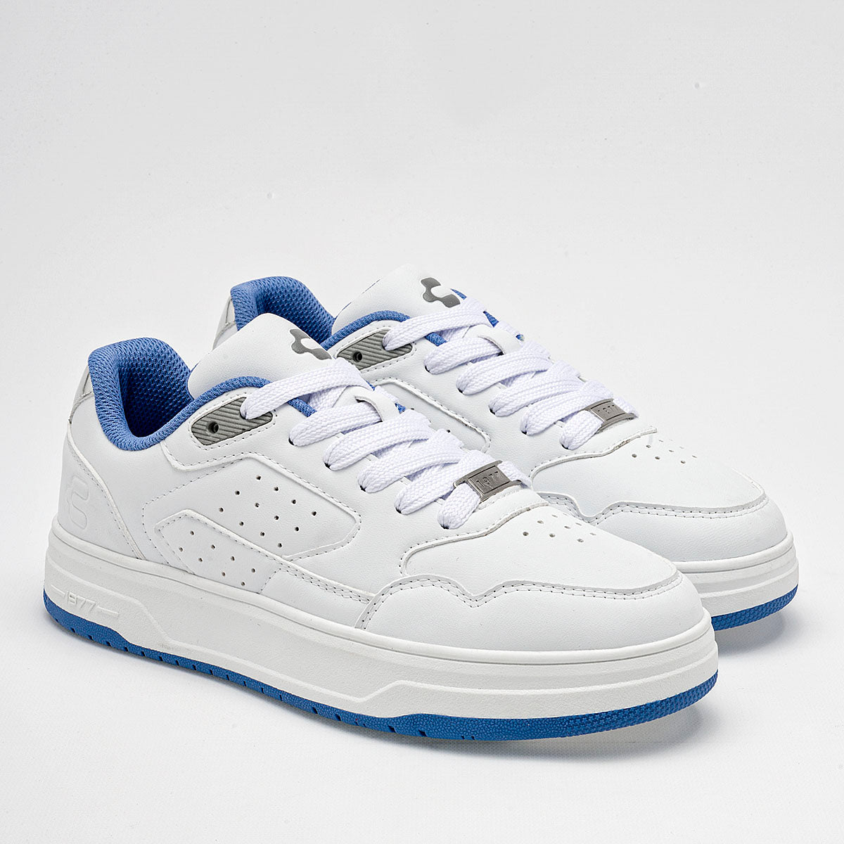 TENIS URBANO MUJER CHARLY 1043161001 BLANCO PLATA