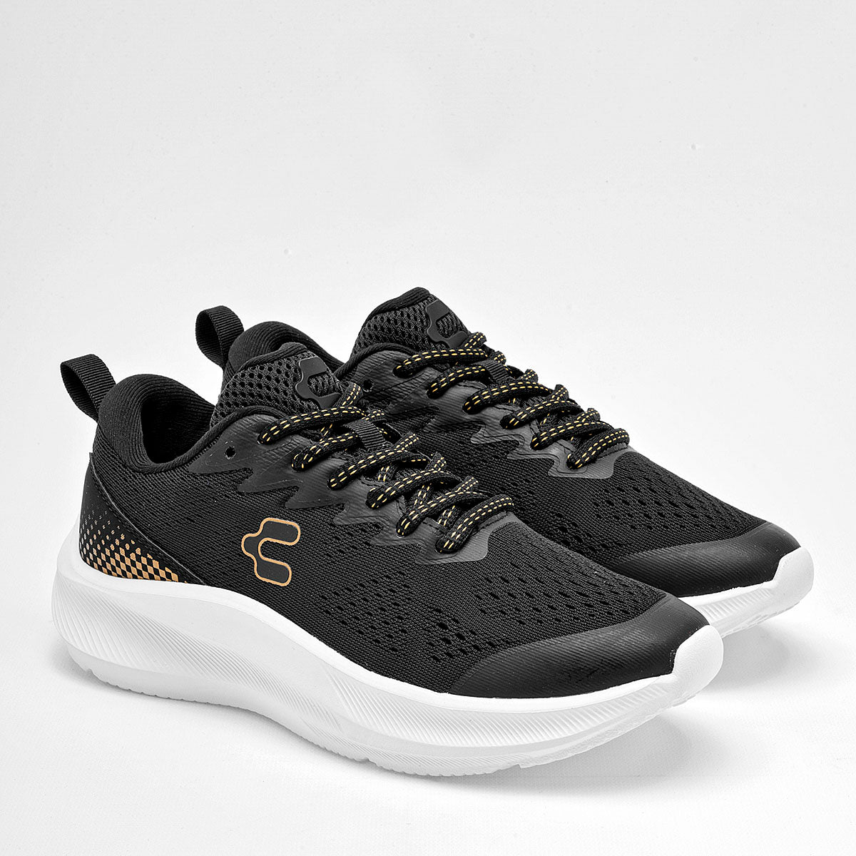 TENIS DEPORTIVO MUJER CHARLY 1043170001 NEGRO ORO