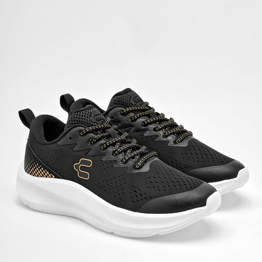 TENIS DEPORTIVO MUJER CHARLY 1043170001 NEGRO ORO