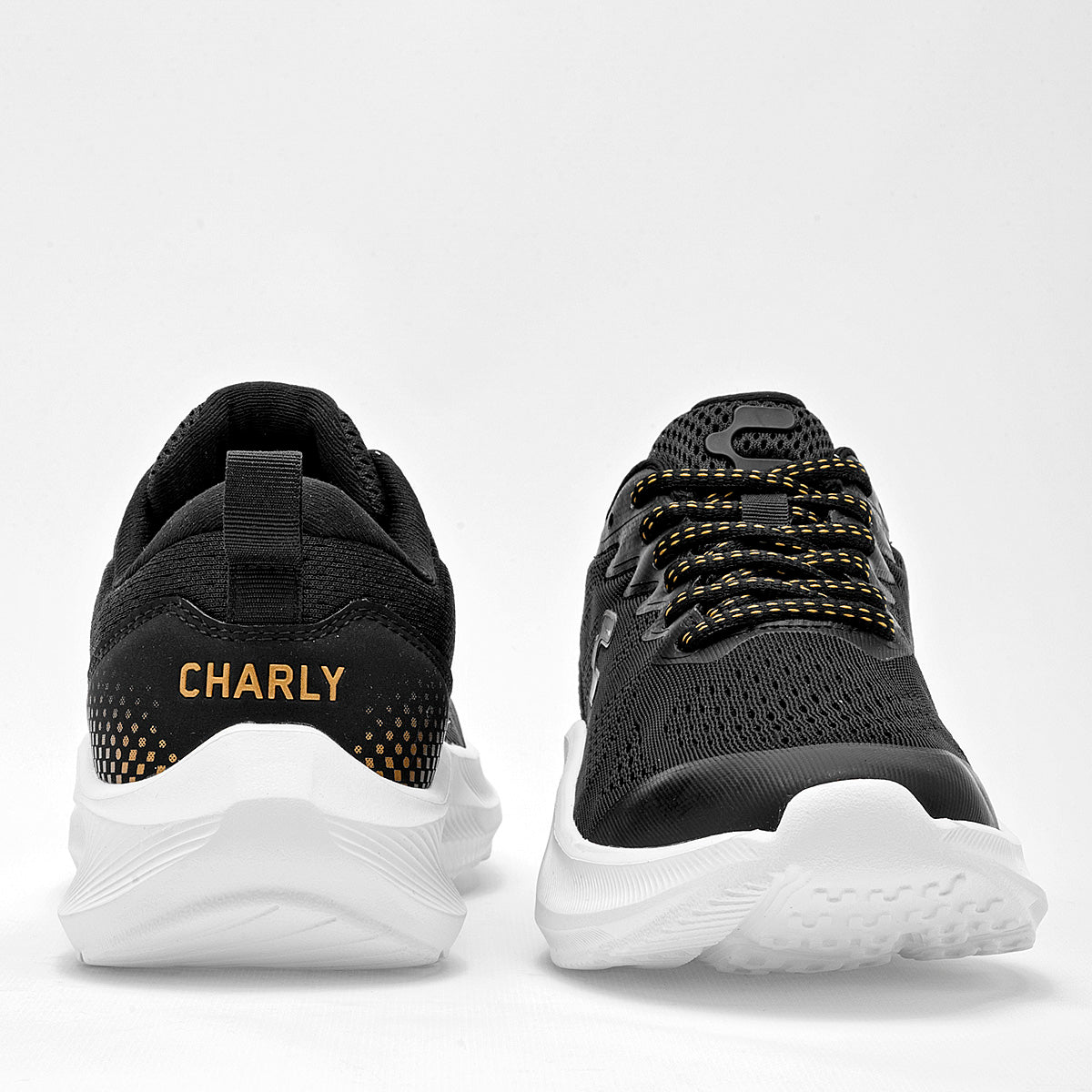 TENIS DEPORTIVO MUJER CHARLY 1043170001 NEGRO ORO