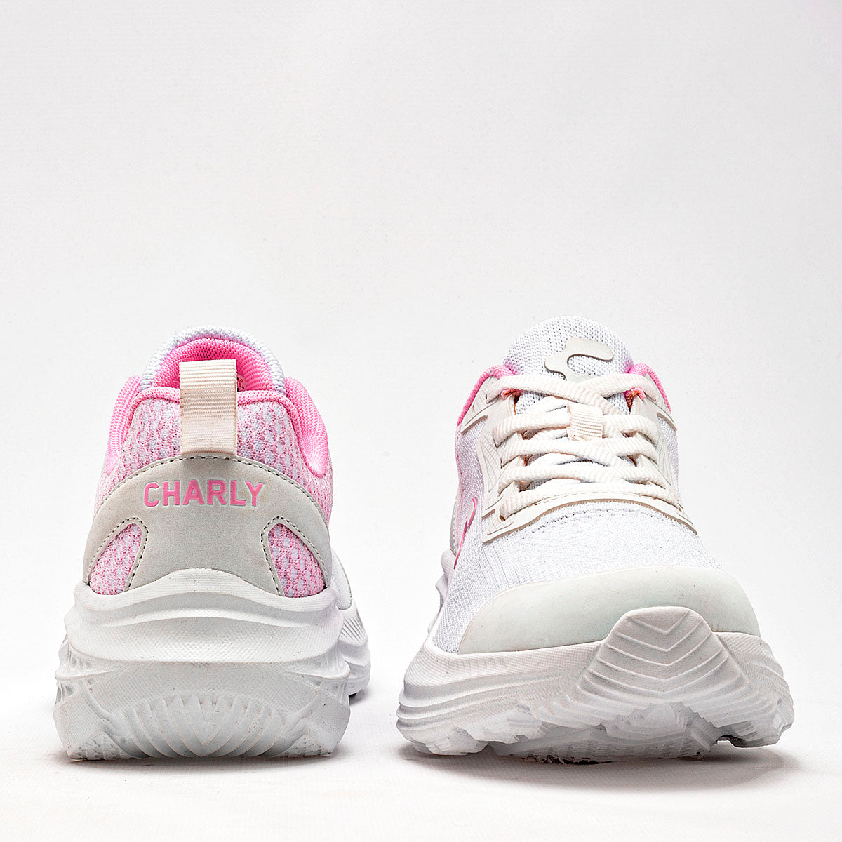 TENIS DEPORTIVO MUJER CHARLY 1043172004 BLANCO ROSA