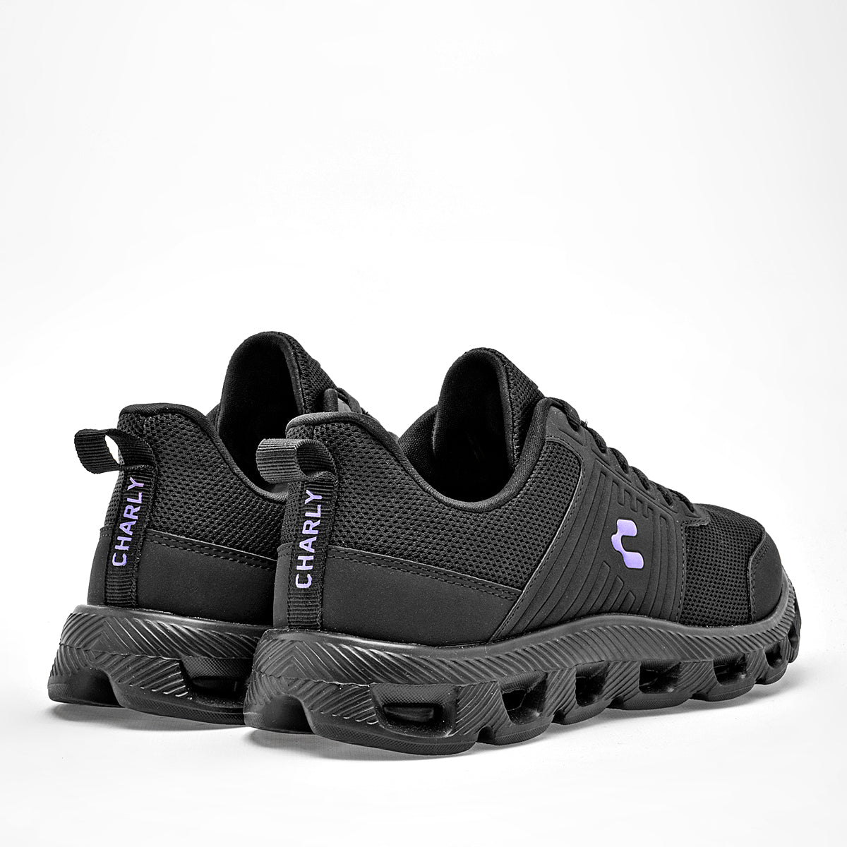 TENIS URBANO MUJER CHARLY 1043179001 NEGRO