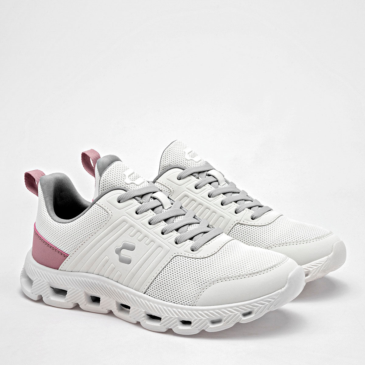 TENIS URBANO MUJER CHARLY 1043179005 BLANCO ROSA