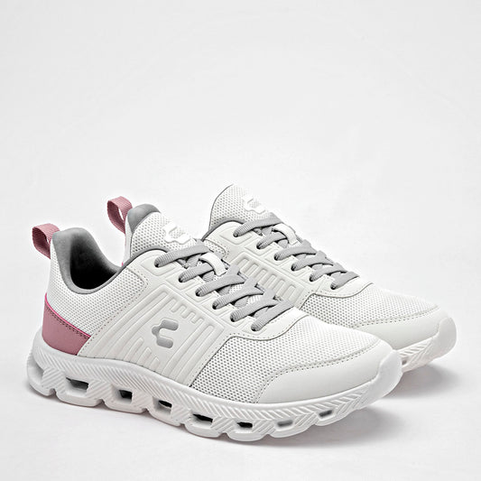 TENIS URBANO MUJER CHARLY 1043179005 BLANCO ROSA