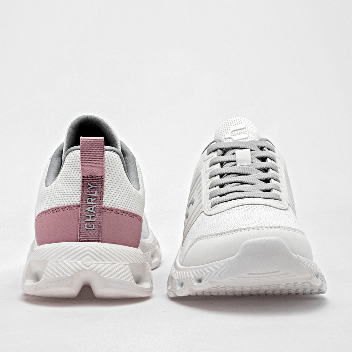 TENIS URBANO MUJER CHARLY 1043179005 BLANCO ROSA