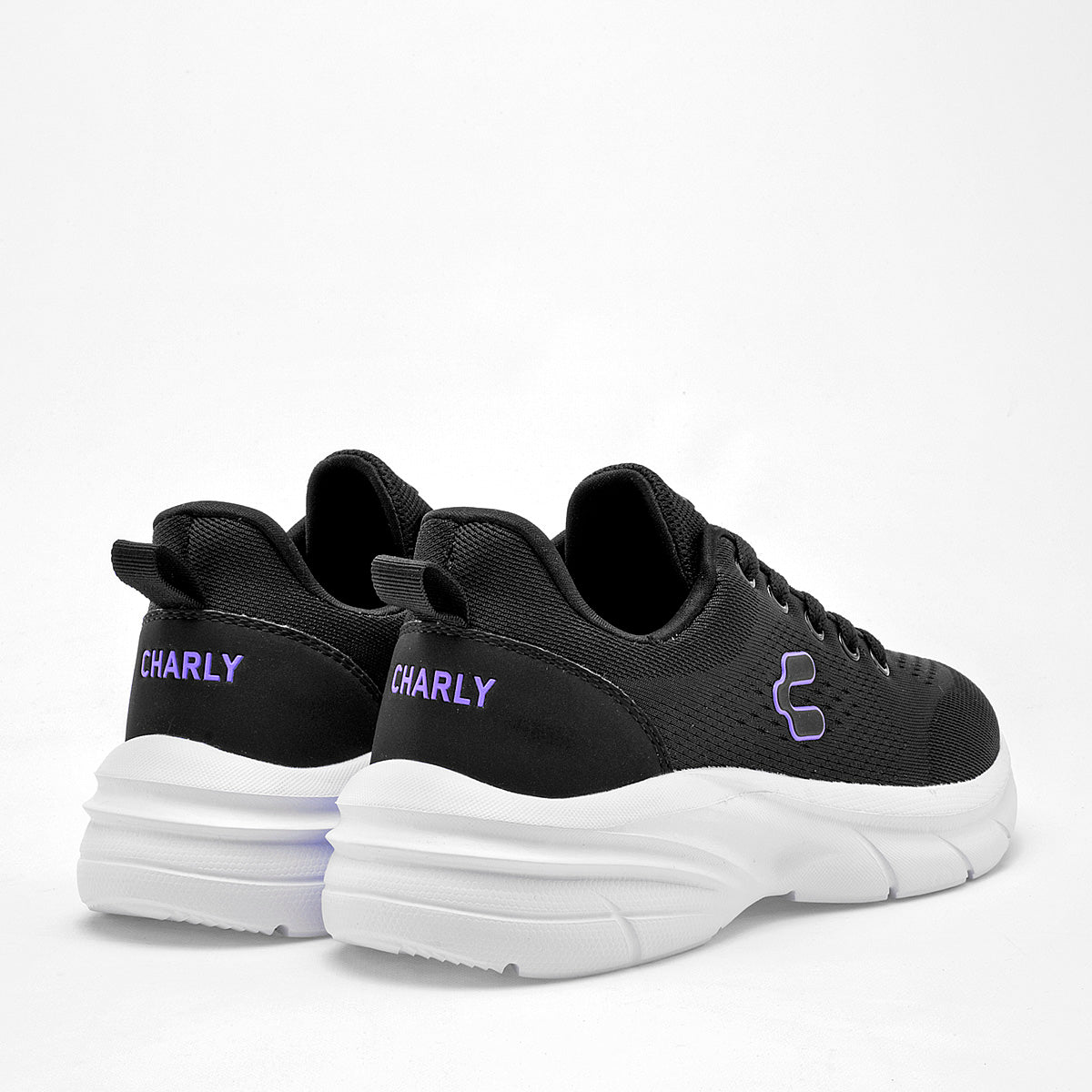 TENIS URBANO MUJER CHARLY 1043182001 NEGRO