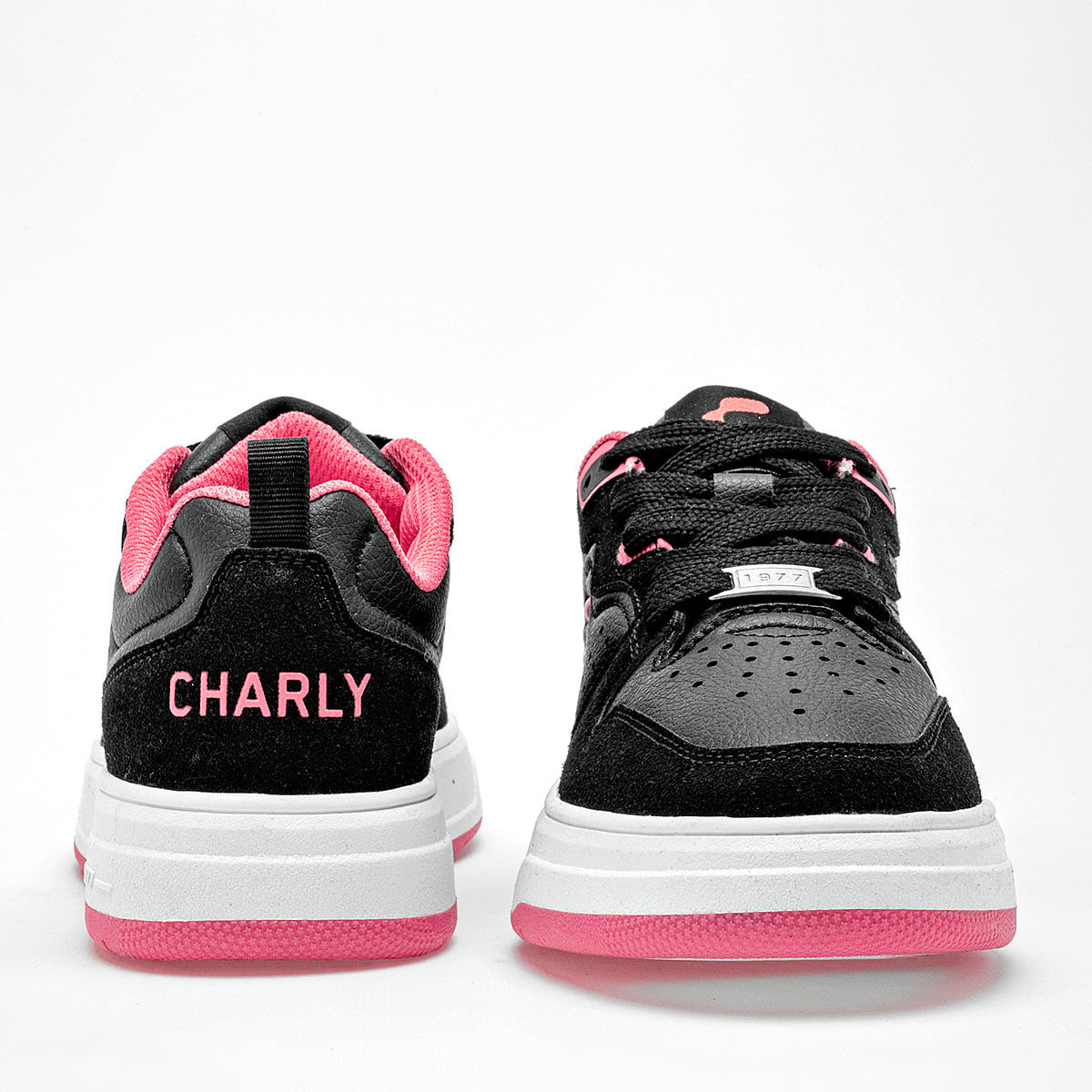 TENIS URBANO MUJER CHARLY 1050597001 NEGRO