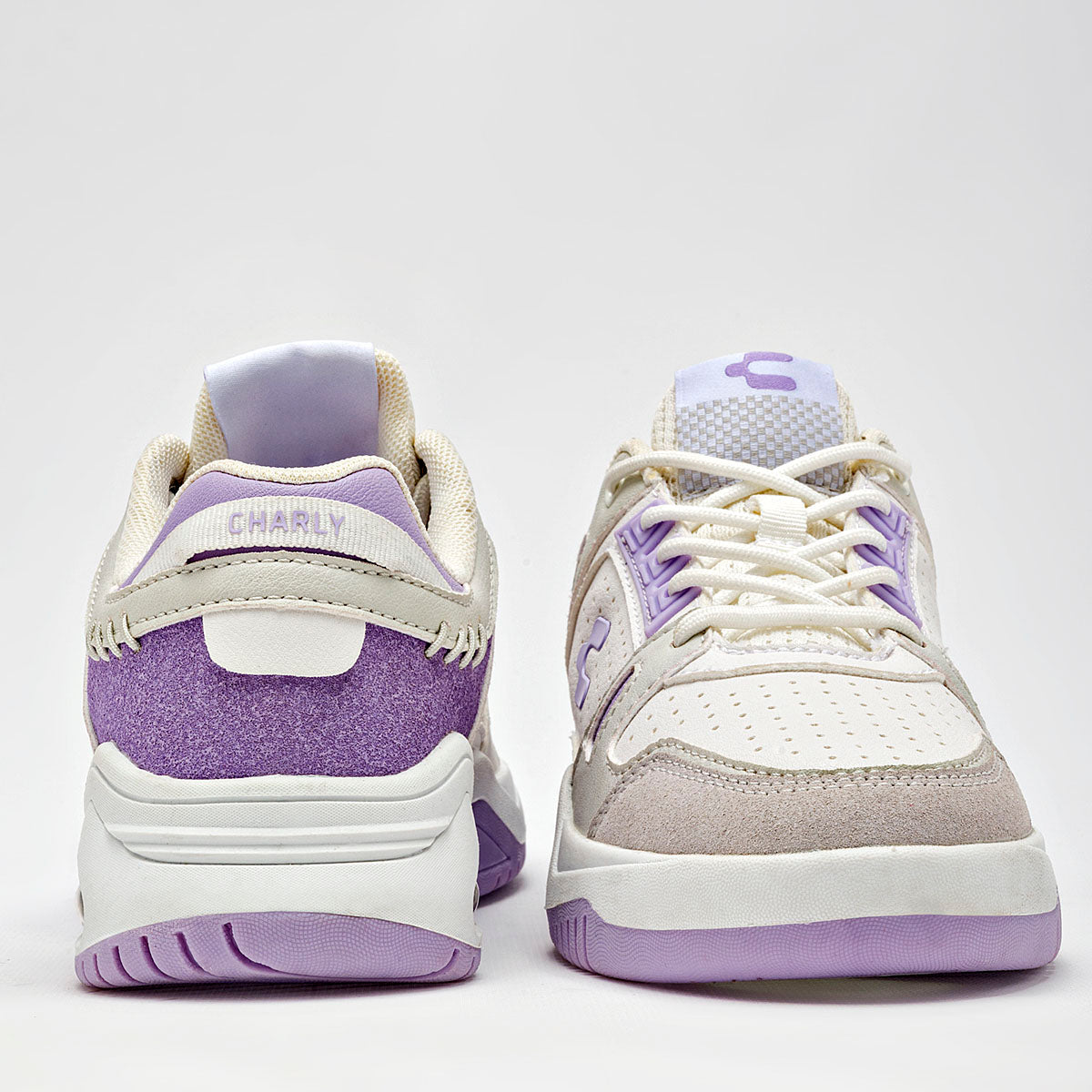 TENIS URBANO MUJER CHARLY 1059336007 BLANCO GRIS LILA