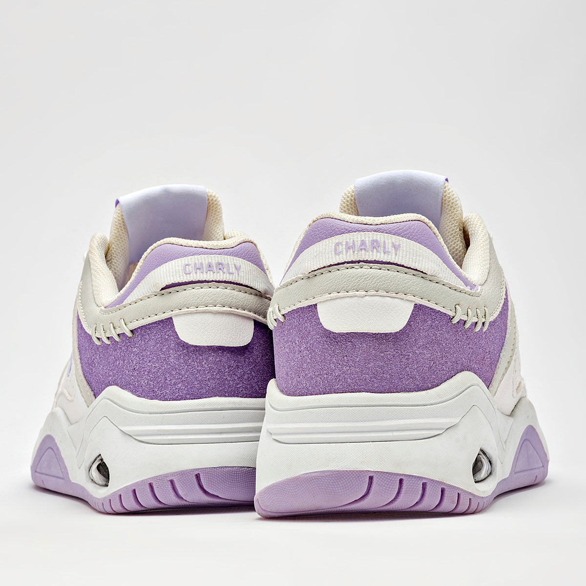 TENIS URBANO MUJER CHARLY 1059336007 BLANCO GRIS LILA