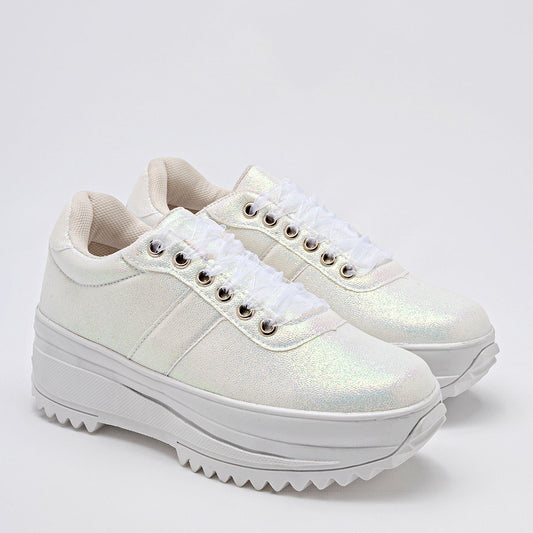 TENIS URBANO MUJER LADY BROOKE 1207 BLANCO TORNASOL