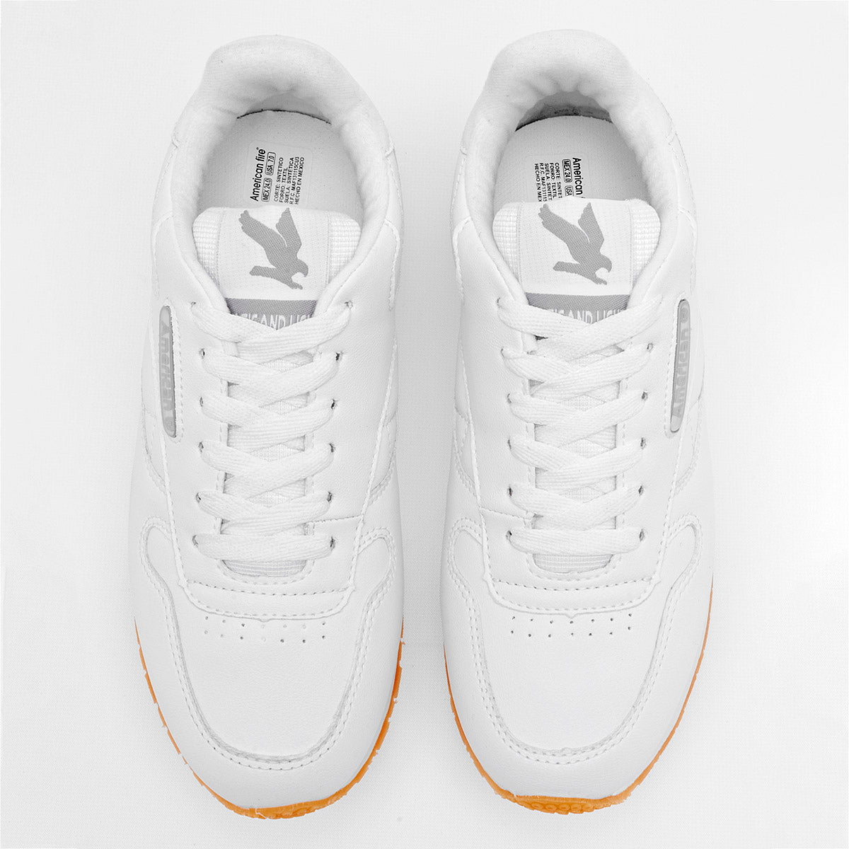 TENIS URBANO JUVENIL AMERICAN FIRE 7137 BLANCO