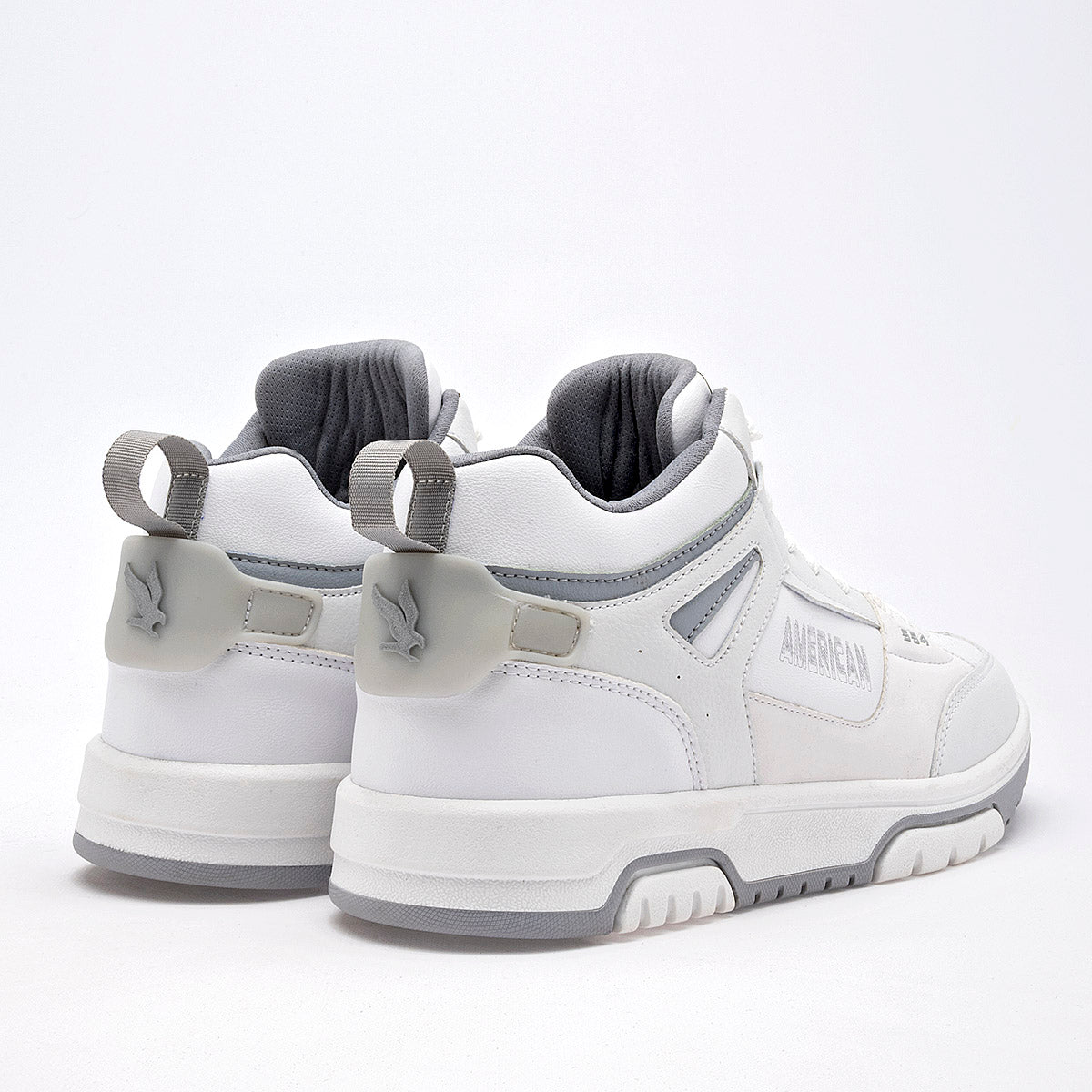TENIS URBANO HOMBRE AMERICAN FIRE 7146 BLANCO GRIS