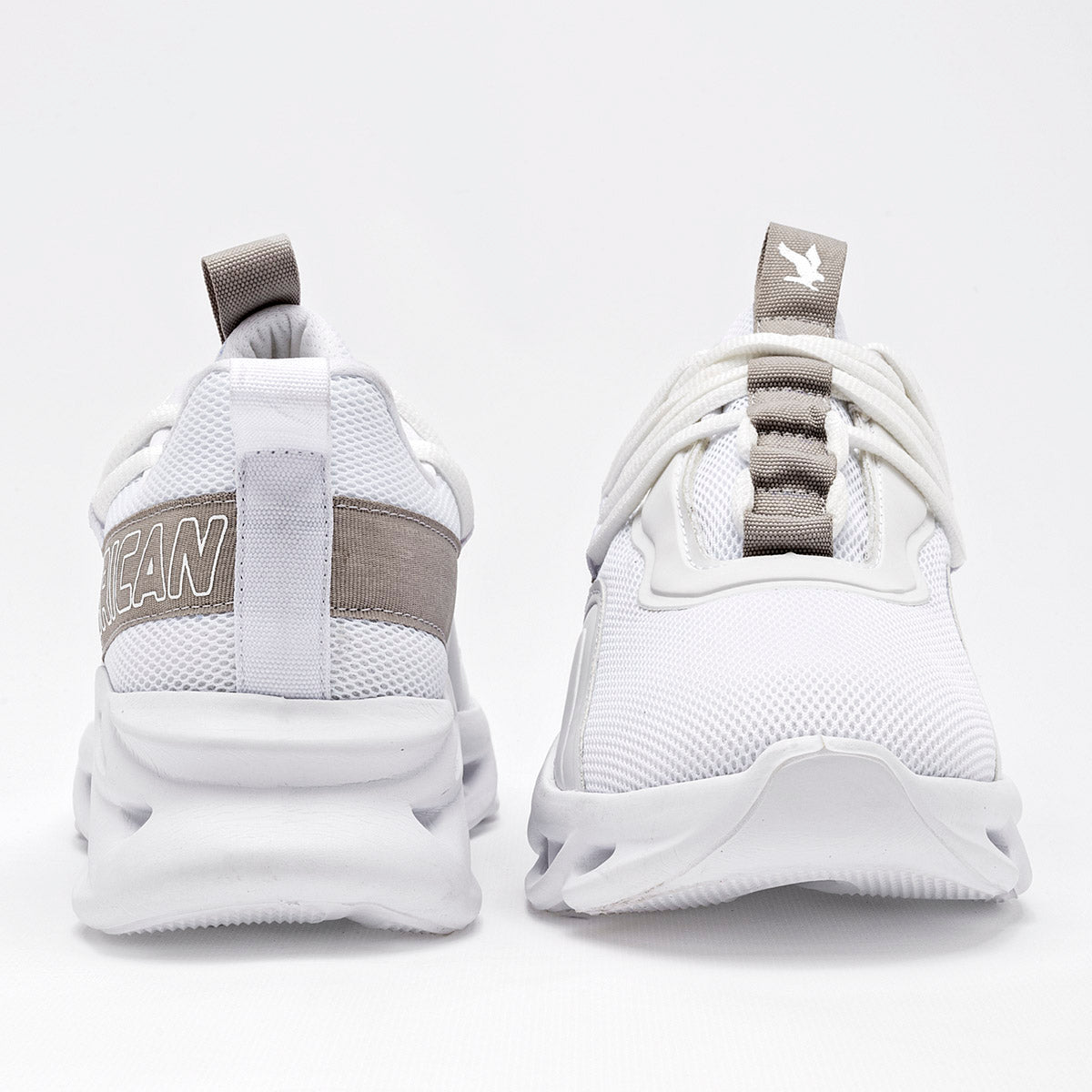 TENIS URBANO JUVENIL AMERICAN FIRE A97 BLANCO GRIS