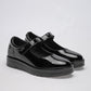 ZAPATO CASUAL MUJER COQUETA 54906C NEGRO CHAROL