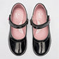 ZAPATO CASUAL NIÑA LIA 05 NEGRO CHAROL