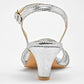 Zapatilla Casual Lady One Mujer Ara0103 Plata Tacon 5 Cm