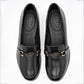 Zapato Confort Piel Flexi Mujer 45233 Negro Plataforma 5 Cm