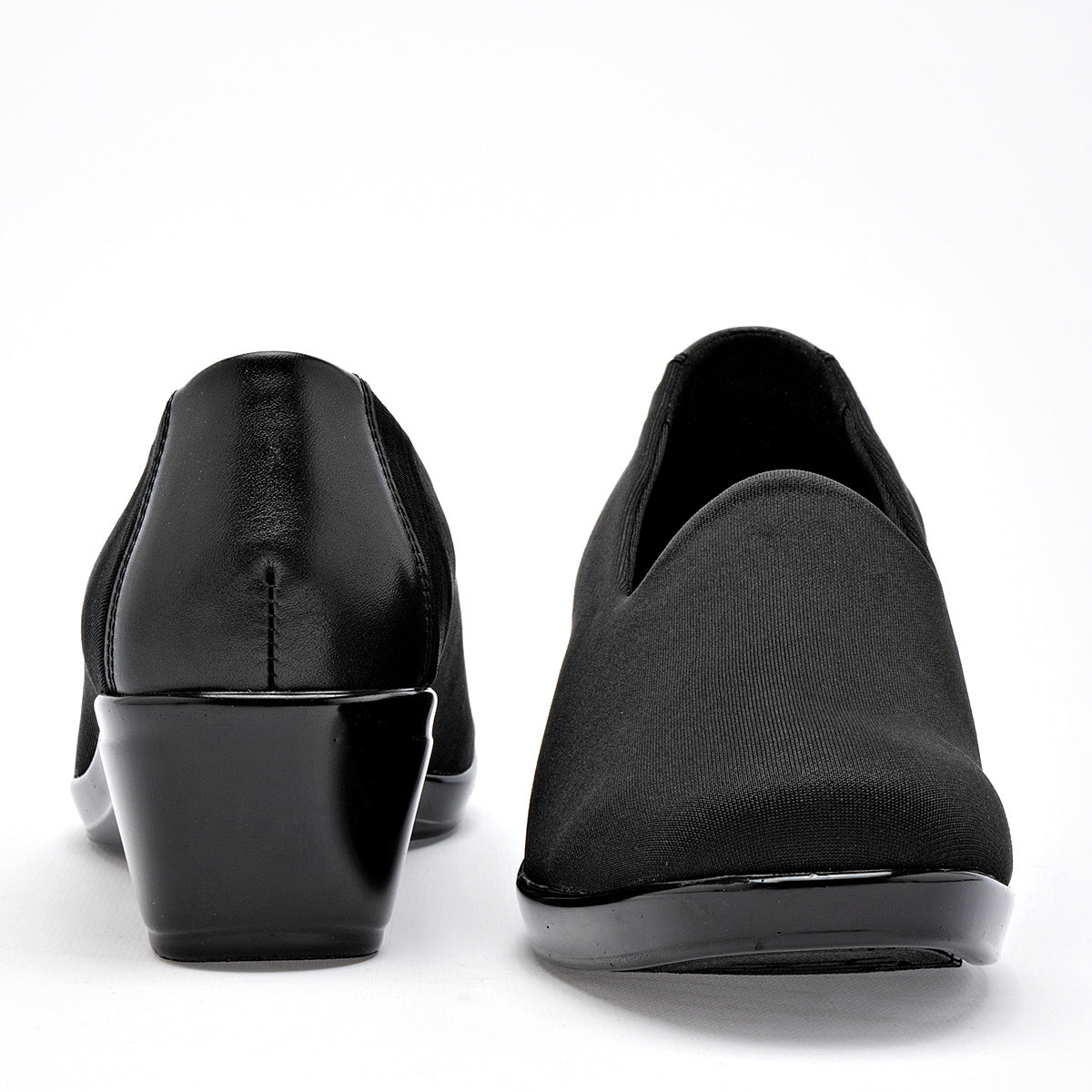 Zapato De Plataforma Flexi Mujer 45238 Negro Plataforma 5 Cm