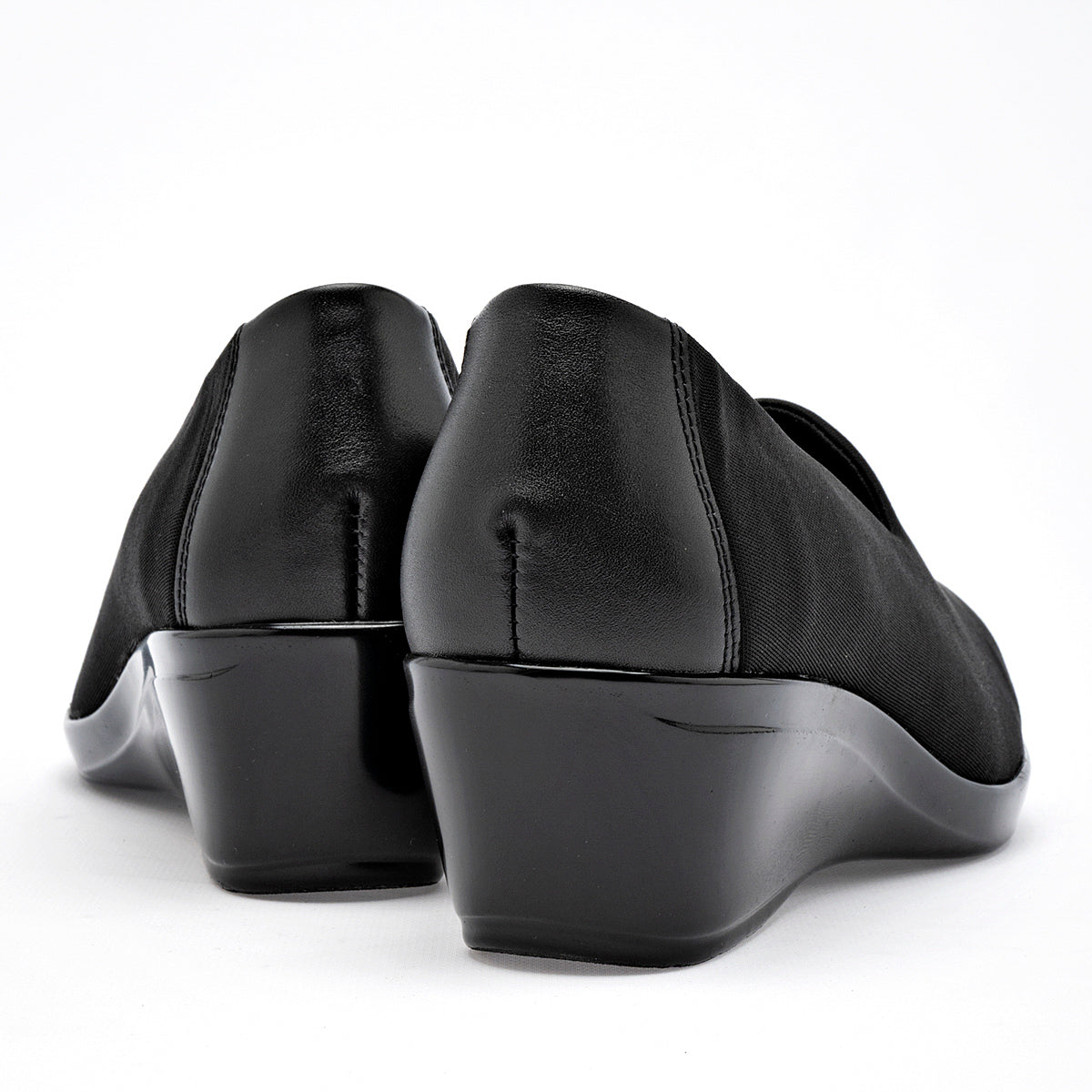 Zapato De Plataforma Flexi Mujer 45238 Negro Plataforma 5 Cm