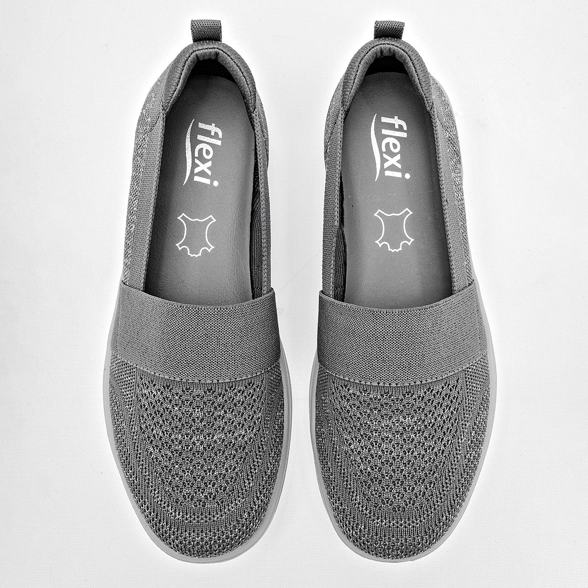 ZAPATO CASUAL MUJER FLEXI 104932 GRIS