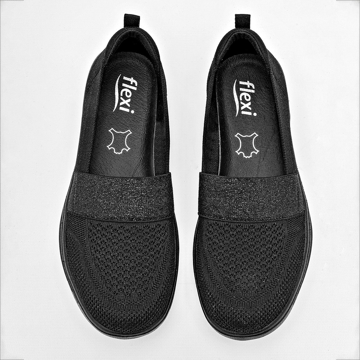 ZAPATO CASUAL MUJER FLEXI 104932 NEGRO