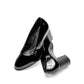 Zapatilla Casual Flexi Mujer 133905 Negro Tacon 7 Cm