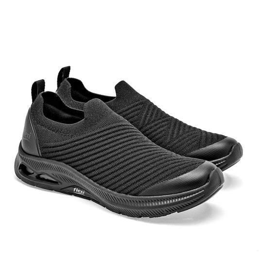 TENIS URBANO MUJER FLEXI 135203 NEGRO