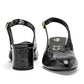 Zapatilla Casual Flexi Mujer 137503 Negro Tacon 6 Cm