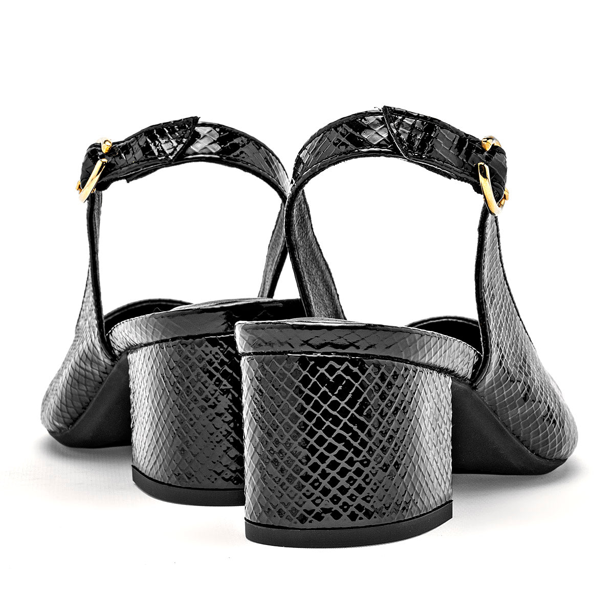 Zapatilla Casual Flexi Mujer 137503 Negro Tacon 6 Cm