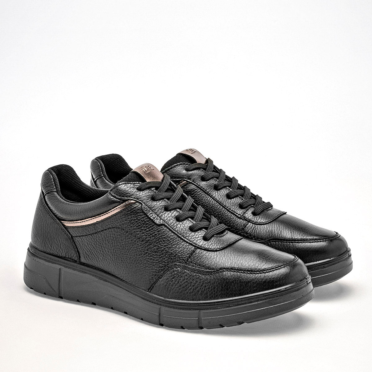 TENIS URBANO MUJER FLEXI 137902 NEGRO