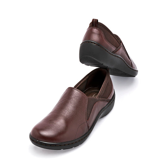 Zapato Confort Piel Flexi Mujer 138104 Cafe
