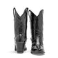 Bota Vaquera Adriano Borzani Mujer 97 Negro Tacon6 Tubo16