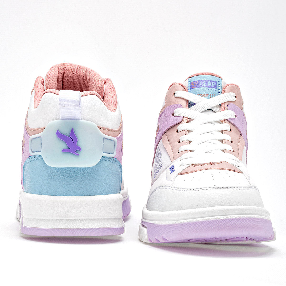 TENIS URBANO MUJER AMERICAN FIRE 7146 BLANCO ROSA LILA
