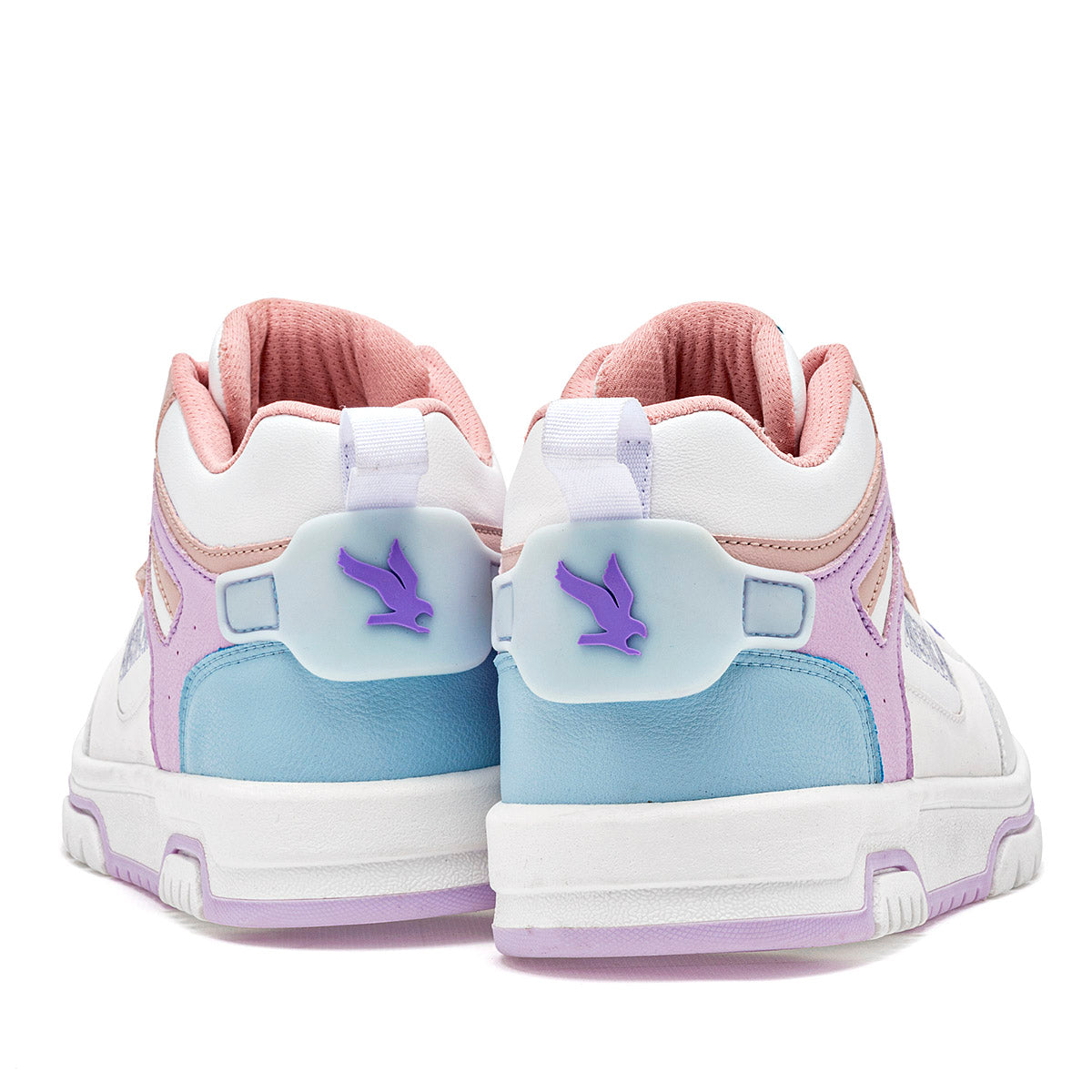 TENIS URBANO MUJER AMERICAN FIRE 7146 BLANCO ROSA LILA