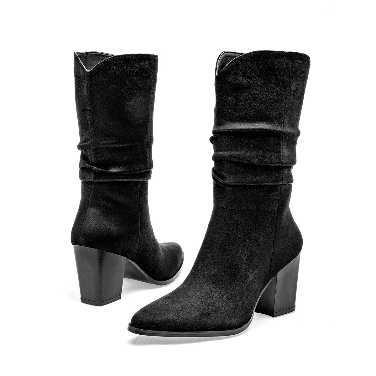      Bota Larga Clasben Para Mujer Jessy Tacon 8cm Tubo 25cm