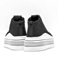 Tenis Chunki Clasben Mujer Urss Negro Plataforma 6 Cm